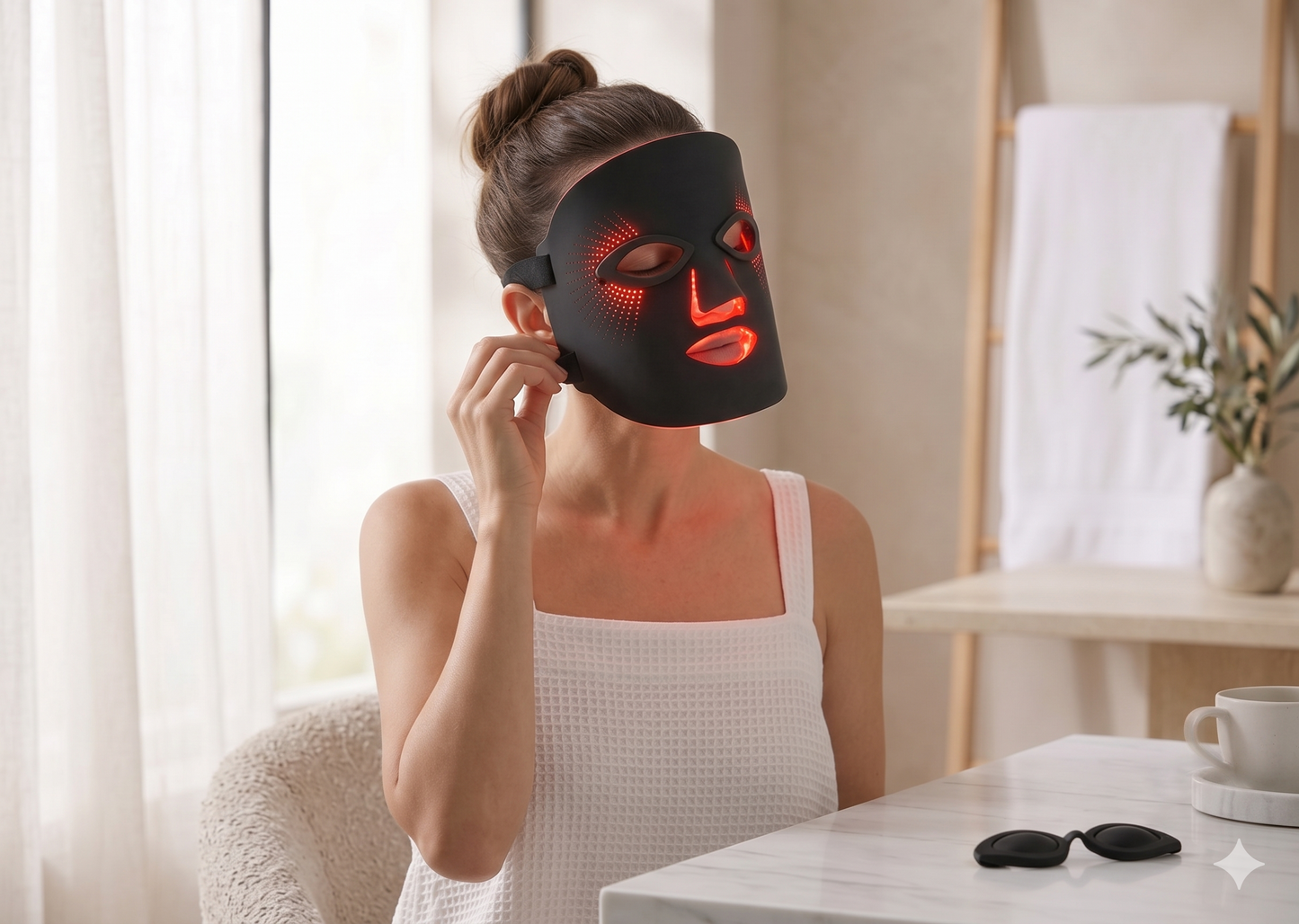 Mole Luxe™ Glow Mask — 7 Color LED Therapy
